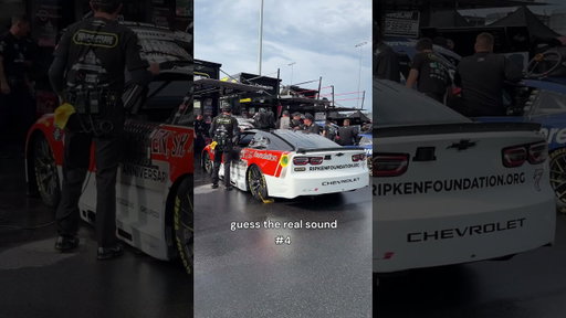 Guess the real sound level: impossible. #spiremotorsports #nascar