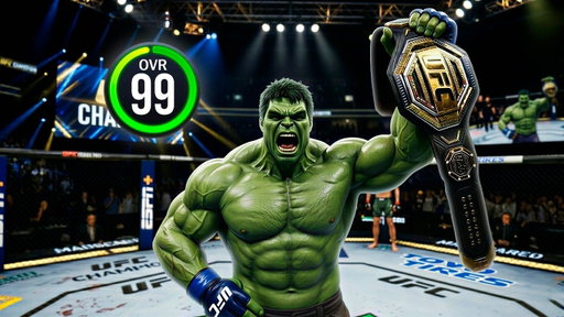 I Put Hulk In The UFC... 🧪