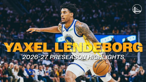 Yaxel Lendeborg's TOP PLAYS from Warriors Preseason 📽️