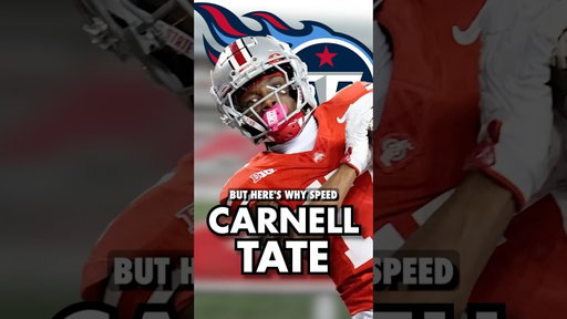 Carnell Tate Is A Tennessee Titan 🤯