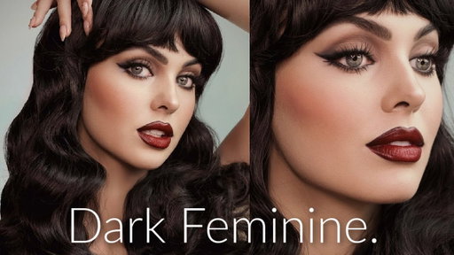 DARK FEMININE Makeup Tutorial 🥀  Femme Fatale Glam + Sephora Haul!
