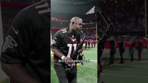 How did he hold that note for that long?! 😳  #nfl #welcometoatlanta #falcons #nflteam #anthem