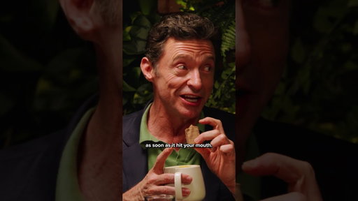 Hugh Jackman does the Tim Tam Slam