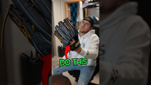 Best outfield glove break-in