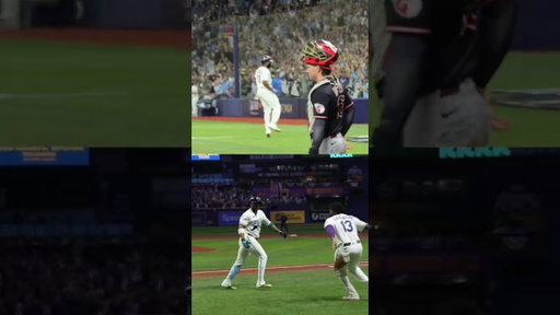 INSANE 🎥: @MLB  #baseball #mlb #homerun #worldseries