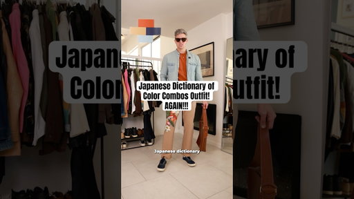 Japanese Dictionary of Color Combos Outfit…AGAIN!!!