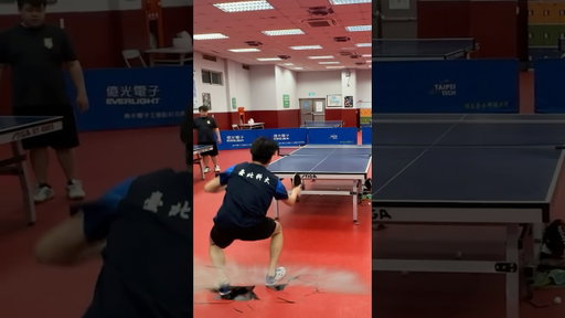 One of the Hardest Table Tennis Smashes Ever! 💥 #Shorts