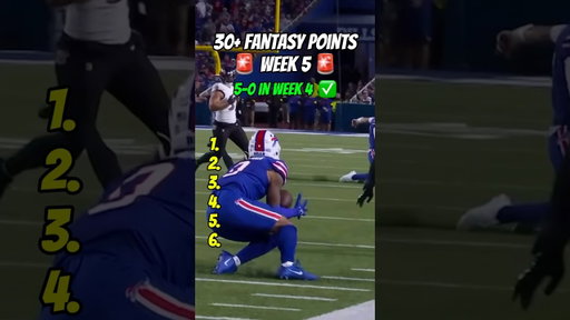 5 Players Who Will Go NUCLEAR in Fantasy Football Week 5 🚀